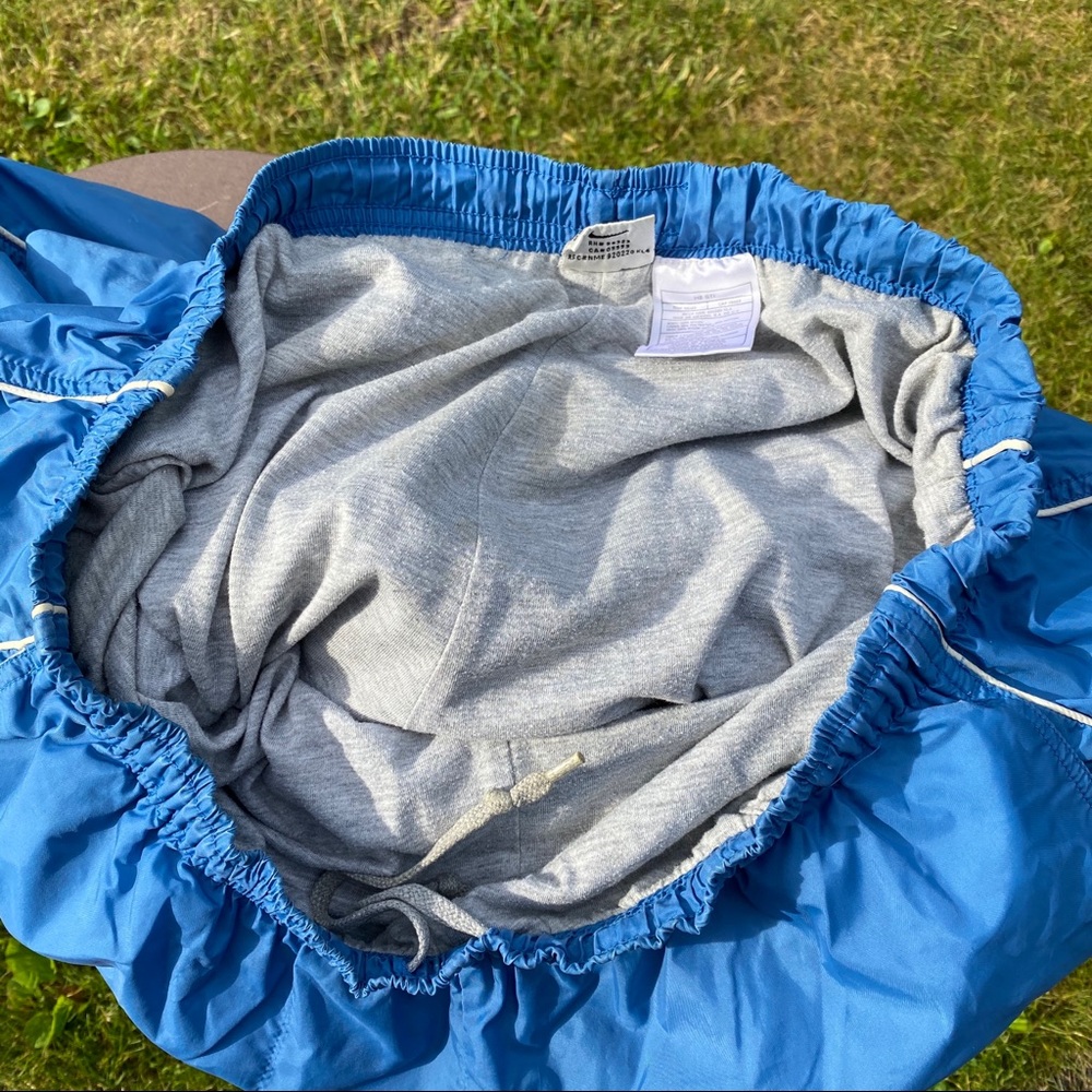 Vtg 90’s Nike Sweatpants Track Pants Lined XL Blue - Picture 4 of 9